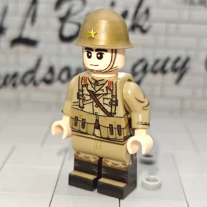 Imperial Japanese Army Knee Mortar IJA Type 89 Grenade Discharger Assistant Gunner WWII - Custom Printed Brick Block Figure Imperial Japanese Army Knee Mortar Ija Type 89 Grenade Discharger Assistant Gunner Wwii Custom Printed Brick Block Figure