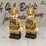 Imperial Japanese Army Knee Mortar IJA Type 89 Grenade Discharger Team WWII - Custom Printed Brick Block Figure