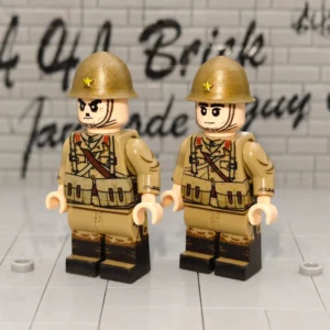 Imperial Japanese Army Knee Mortar IJA Type 89 Grenade Discharger Team WWII - Custom Printed Brick Block Figure 2 Imperial Japanese Army Knee Mortar Ija Type 89 Grenade Discharger Team Wwii Custom Printed Brick Block Figure 2