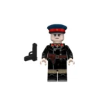 Soviet NKVD Junior Lieutenant WWII - Custom Printed Brick Block Figure