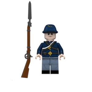 Union Infantry Private (Pvt. Inf.) American Civil War - Custom Printed Brick Block Figure Union Infantry Private (pvt. Inf.) American Civil War Custom Printed Brick Block Figure