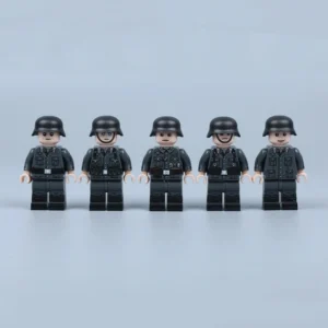Wehrmacht Artillery Gun Crew Squad (WWII) - Custom Printed Brick Block Figure Wehrmacht Artillery Gun Crew Squad (wwii) Custom Printed Brick Block Figure