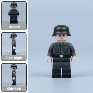 Wehrmacht Artillery Soldier Off-Duty Variant in in Light Duty Attire (WWII) - Custom Printed Brick Block Figure Wehrmacht Artillery Soldier Off Duty Variant In In Light Duty Attire (wwii) Custom Printed Brick Block Figure