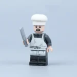 Wehrmacht Field Kitchen Butcher / Cook (WWII) - Custom Printed Brick Block Figure