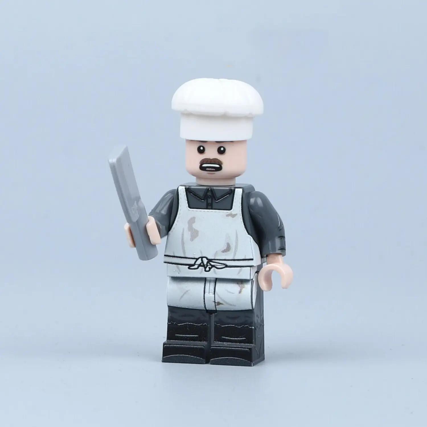 Wehrmacht Field Kitchen Butcher Cook (WWII) - Custom Printed Brick Block Figure Wehrmacht Field Kitchen Butcher Cook (wwii) Custom Printed Brick Block Figure