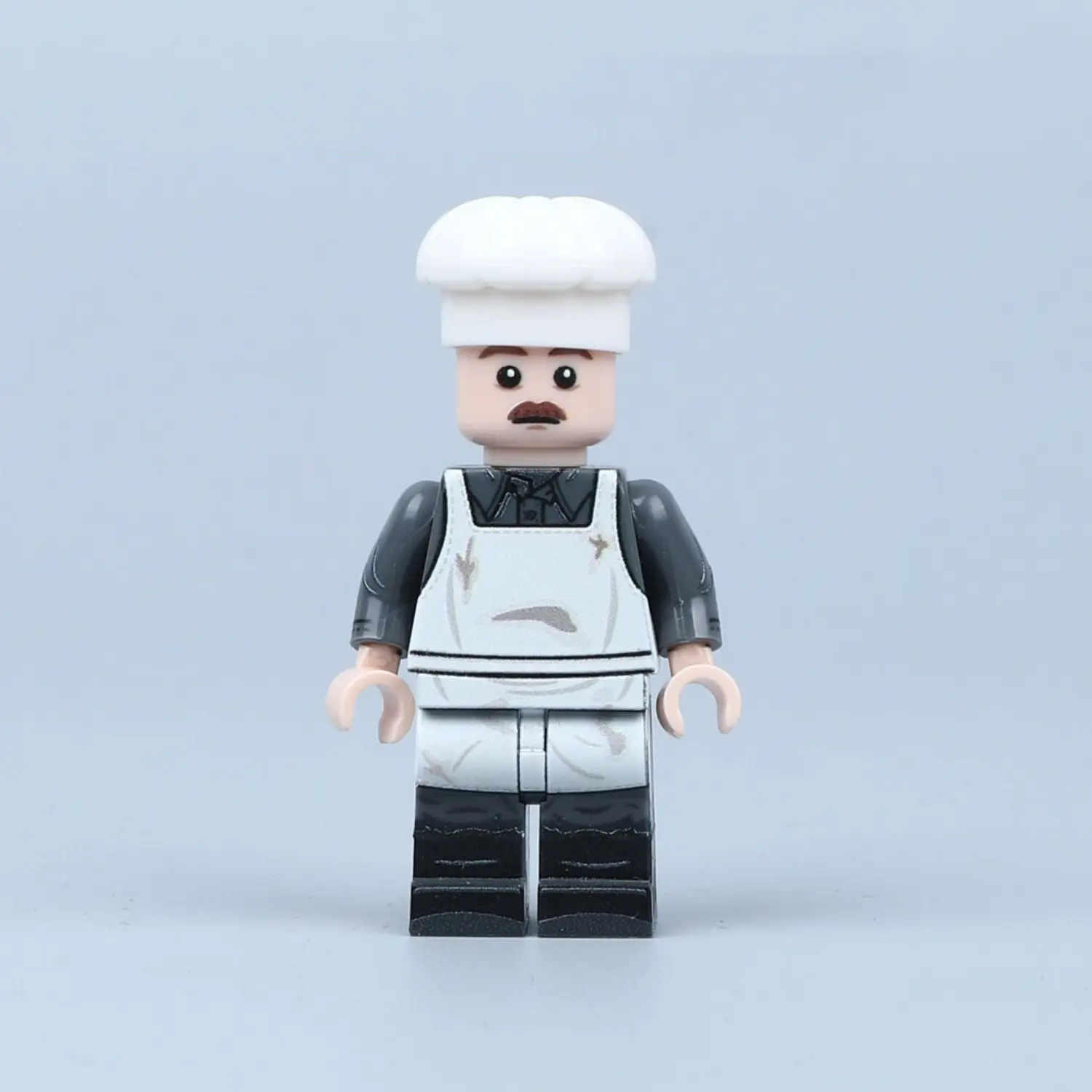 Wehrmacht Field Kitchen Cook in Work Shirt (WWII) - Custom Printed Brick Block Figure Wehrmacht Field Kitchen Cook In Work Shirt (wwii) Custom Printed Brick Block Figure