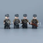 Wehrmacht Gebirgsjäger German Mountain Troops Squad (WWII) - Custom Printed Brick Block Figure
