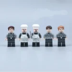 Wehrmacht Logistics and Field Kitchen Crew Squad WWII - Custom Printed Brick Block Figure