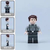 all sides of Wehrmacht Field Kitchen Crew Soldier Casual Shirt Variant (WWII) - Custom Printed Brick Block Figure All Sides Of Wehrmacht Field Kitchen Crew Soldier Casual Shirt Variant (wwii) Custom Printed Brick Block Figure