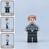 all sides of Wehrmacht Field Kitchen Crew Support Fatigue Duty Soldier in Tucked Shirt (WWII) - Custom Printed Brick Block Figure All Sides Of Wehrmacht Field Kitchen Crew Support Fatigue Duty Soldier In Tucked Shirt (wwii) Custom Printed Brick Block Figure