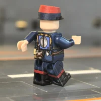 The Back Of French Marne Infantryman Ww1 Custom Printed Brick Block Figure