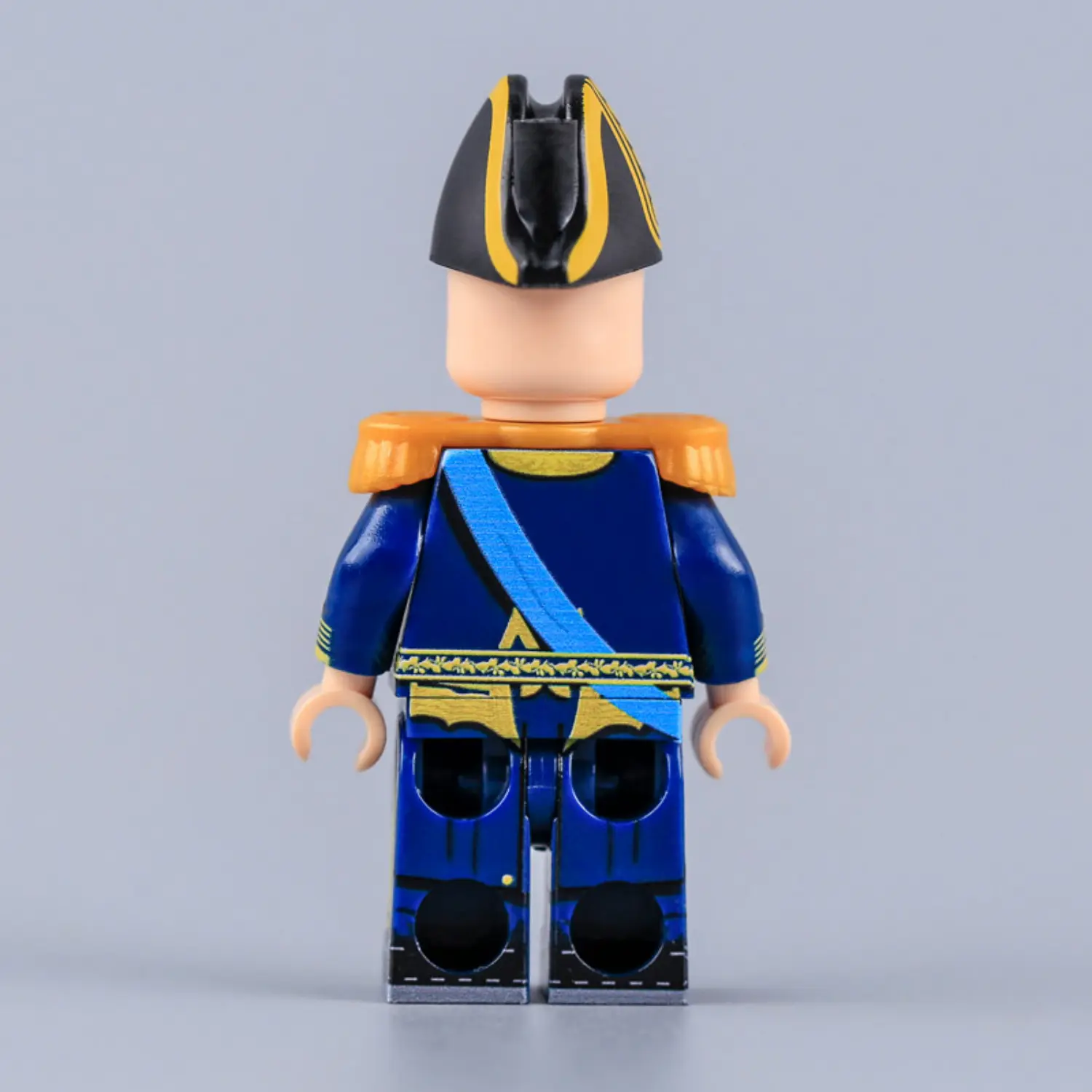The Back Of King George V Of The United Kingdom Royal Ceremonial Dress Wwi Custom Printed Brick Block Figure