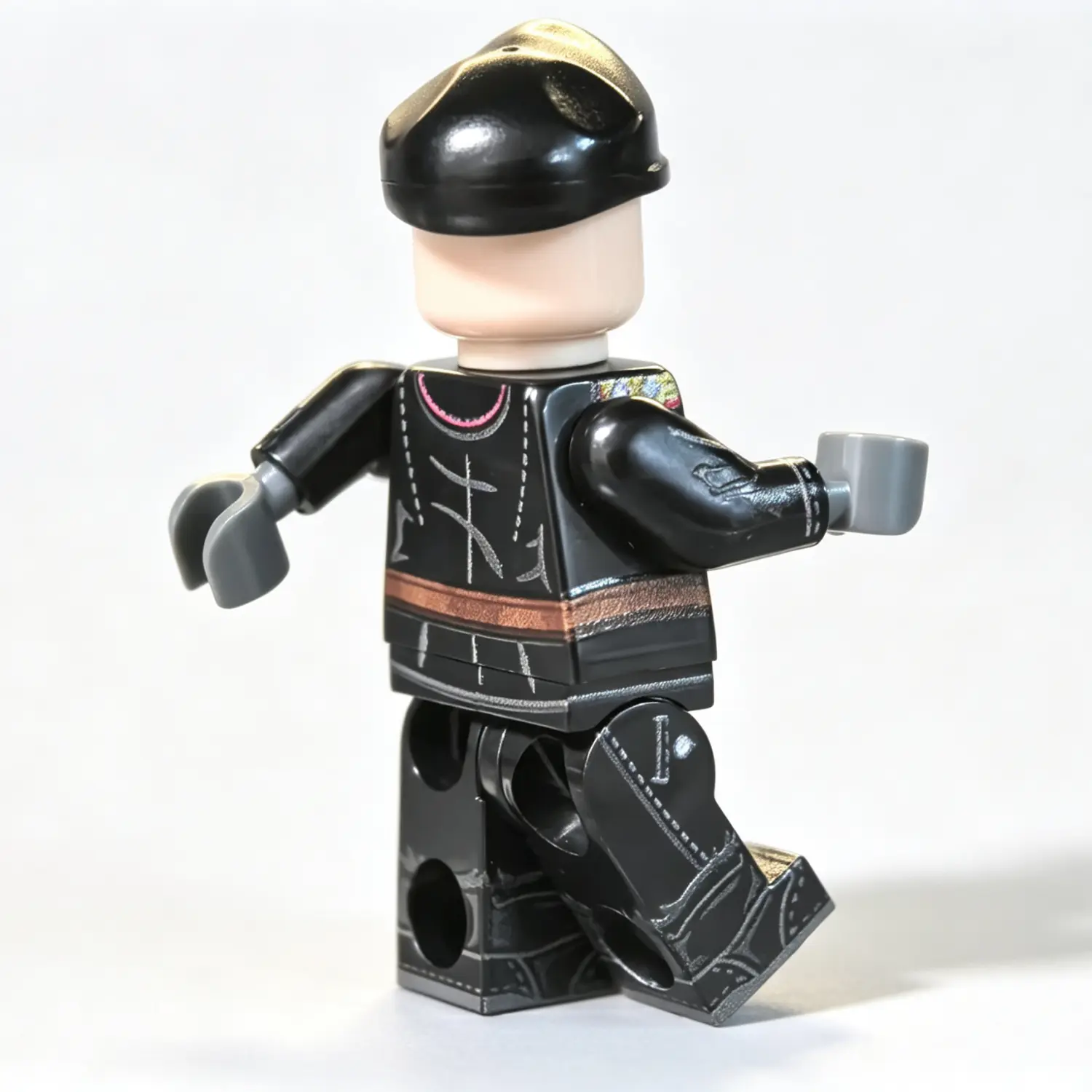 the back of WWII German Panzer General Heinz Guderian - Custom Printed Brick Block Figure The Back Of Wwii German Panzer General Heinz Guderian Custom Printed Brick Block Figure