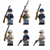 the lefts side of American Civil War Military Soldier Collection - Custom Printed Brick Block Figure The Lefts Side Of American Civil War Military Soldier Collection Custom Printed Brick Block Figure