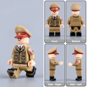 Albert Speer (Architect & Armaments Minister) WW2 - Custom Printed Brick Block Figure Albert Speer (architect & Armaments Minister) Ww2 Custom Printed Brick Block Figure