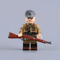 Battle-Wounded Polish Infantry (Warsaw Uprising) WWII - Custom Printed Brick Block Figure Battle Wounded Polish Infantry (warsaw Uprising) Wwii Custom Printed Brick Block Figure