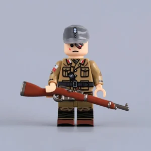 Battle-Wounded Polish Infantry (Warsaw Uprising) WWII - Custom Printed Brick Block Figure Battle Wounded Polish Infantry (warsaw Uprising) Wwii Custom Printed Brick Block Figure