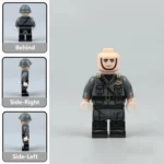 Benito Mussolini Fascist Italy First Marshal of the Empire WWII - Custom Printed Brick Block Figure