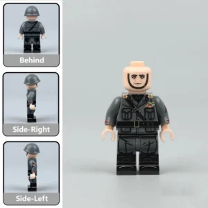 Benito Mussolini Fascist Italy First Marshal of the Empire WWII - Custom Printed Brick Block Figure Benito Mussolini Fascist Italy First Marshal Of The Empire Wwii Custom Printed Brick Block Figure