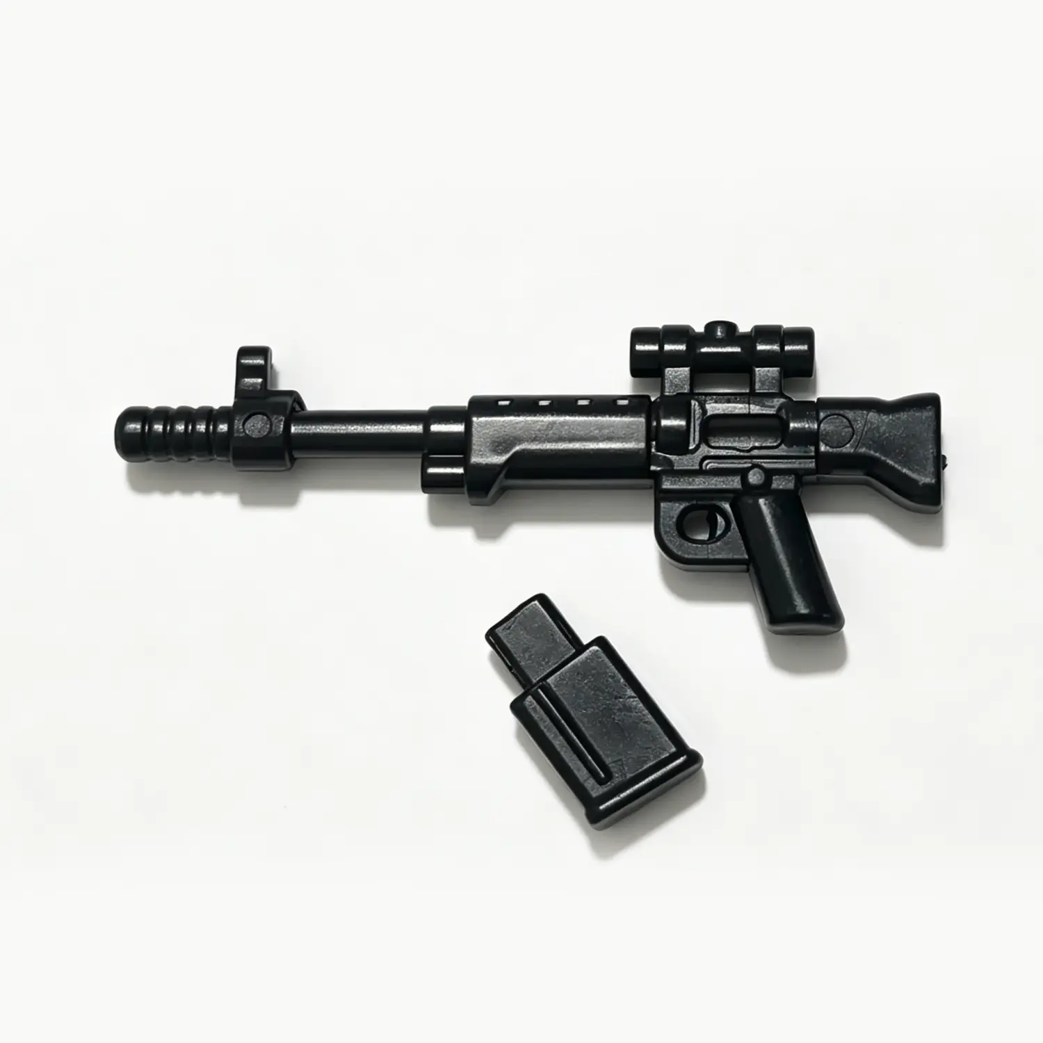 FG 42 (Fallschirmjägergewehr 42) Rifle Set (Black) - Custom 3D Printed Miniature Accessory Parts Pieces for Brick Block Figures Fg 42 (fallschirmjägergewehr 42) Rifle Set (black) Custom 3d Printed Miniature Accessory Parts Pieces For Brick Block Figures