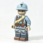 French Army "Trench Hunter" (Grenade Sack Variant) WWI - Custom Printed Brick Block Figure