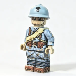 French Army Trench Hunter (Grenade Sack Variant) WWI - Custom Printed Brick Block Figure 2 French Army Trench Hunter (grenade Sack Variant) Wwi Custom Printed Brick Block Figure 2