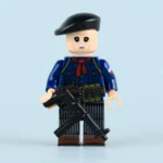 French Resistance (Forces of the Interior) Assault SMG Gunner WW2 - Custom Printed Brick Block Figure
