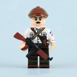 French Resistance (Forces of the Interior) Commander WW2 - Custom Printed Brick Block Figure French Resistance (forces Of The Interior) Commander Ww2 Custom Printed Brick Block Figure