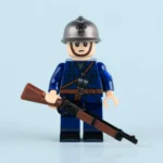 French Resistance (Forces of the Interior) Rifleman WW2 - Custom Printed Brick Block Figure