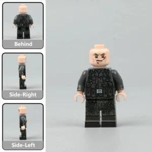 French Volunteer Waffen-SS Soldier (Battle-Scarred Version) - Custom Printed Brick Block Figure French Volunteer Waffen Ss Soldier (battle Scarred Version) Custom Printed Brick Block Figure