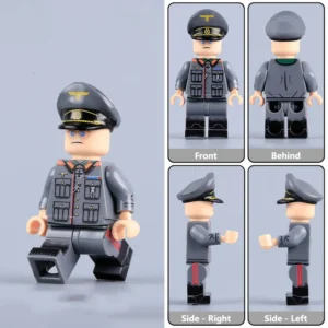 Friedrich Olbricht General of Infantry WW2 - Custom Printed Brick Block Figure Friedrich Olbricht General Of Infantry Ww2 Custom Printed Brick Block Figure