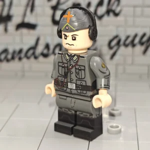 German Battalion Regiment Communications Sergeant (Radio Operator Funker) (WWII) - Custom Printed Brick Block Figure German Battalion Regiment Communications Sergeant (radio Operator Funker) (wwii) Custom Printed Brick Block Figure