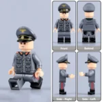 German Colonel General Alfred Jodl (OKW) WW2 - Custom Printed Brick Block Figure