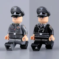 German Commander Josef Dietrich Ww2 Custom Printed Brick Block Figure