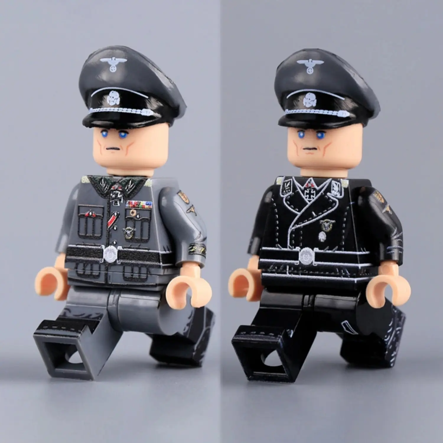 German Commander Josef Dietrich Ww2 Custom Printed Brick Block Figure
