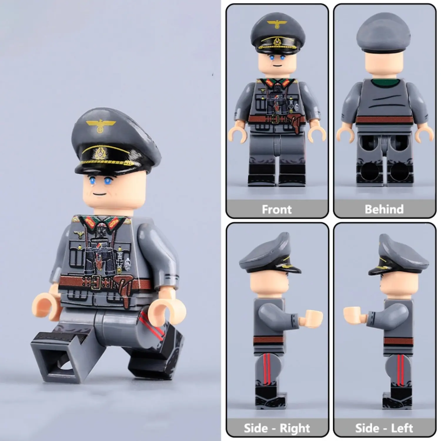 German Field Marshal Walter Model Ww2 Custom Printed Brick Block Figure