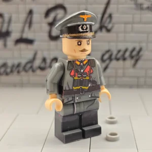 German General Heinz Guderian (Greatcoat Variant) (WWII) - Custom Printed Brick Block Figure German General Heinz Guderian (greatcoat Variant) (wwii) Custom Printed Brick Block Figure