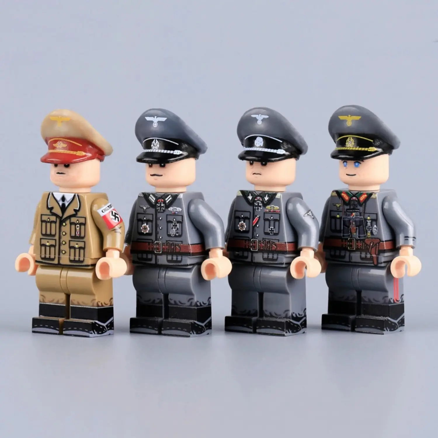 German High Command & Officials WW2 - Custom Printed Brick Block Figure German High Command & Officials Ww2 Custom Printed Brick Block Figure