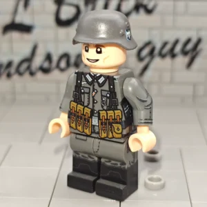 German Infantry Sergeant (MP40 Squad Leader) (WWII) - Custom Printed Brick Block Figure German Infantry Sergeant (mp40 Squad Leader) (wwii) Custom Printed Brick Block Figure
