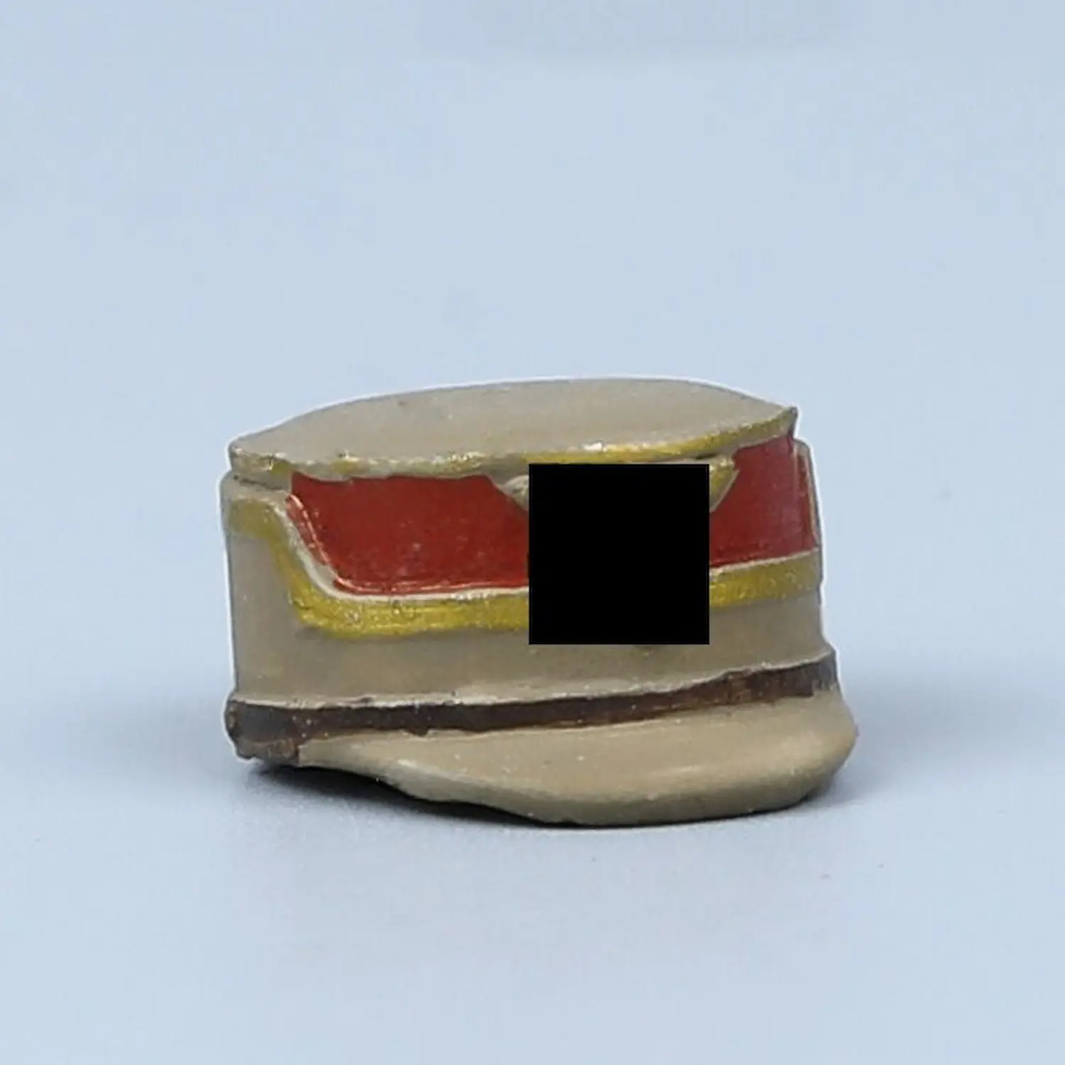 German Kepi-Style Cap (Schaftmütze) WWII - Custom 3D Printed Miniature Accessory Parts Pieces for Brick Block Figures German Kepi Style Cap (schaftmütze) Wwii Custom 3d Printed Miniature Accessory Parts Pieces For Brick Block Figures