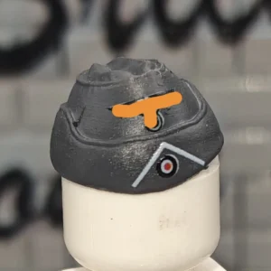 German M38 Overseas Cap (Schiffchen) for Infantry WWII - Custom 3D Printed Miniature Accessory Parts Pieces for Brick Block Figures German M38 Overseas Cap (schiffchen) For Infantry Wwii Custom 3d Printed Miniature Accessory Parts Pieces For Brick Block Figures