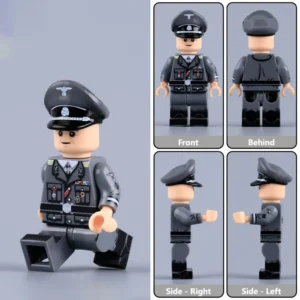 German Official Ernst Kaltenbrunner WWII - Custom Printed Brick Block Figure German Official Ernst Kaltenbrunner Wwii Custom Printed Brick Block Figure