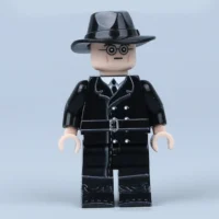 German Secret Police (gestapo Officer) (wwii) Custom Printed Brick Block Figure.