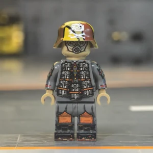German Stormtrooper Trench Raider (Camouflage Helmet Edition) - Custom Printed Brick Block Figure German Stormtrooper Trench Raider (camouflage Helmet Edition) Custom Printed Brick Block Figure