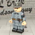 German Volkssturm Militia (Greatcoat) - Custom Printed Brick Block Figure