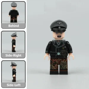 German Waffen-SS Panzer Officer (Autumn Camo) (WWII) - Custom Printed Brick Block Figure German Waffen Ss Panzer Officer (autumn Camo) (wwii) Custom Printed Brick Block Figure