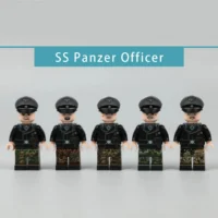 German Waffen-SS Panzer Officer Series (WWII) - Custom Printed Brick Block Figure German Waffen Ss Panzer Officer Series (wwii) Custom Printed Brick Block Figure
