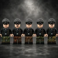 German Waffen-SS Panzer Officer Series (WWII) - Custom Printed Brick Block Figure in a better backgournd German Waffen Ss Panzer Officer Series (wwii) Custom Printed Brick Block Figure In A Better Backgournd