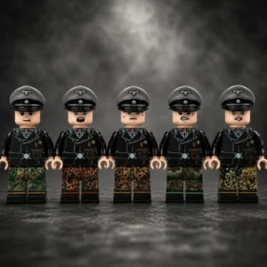 German Waffen-SS Panzer Officer Series (WWII) - Custom Printed Brick Block Figure in a better backgournd German Waffen Ss Panzer Officer Series (wwii) Custom Printed Brick Block Figure In A Better Backgournd