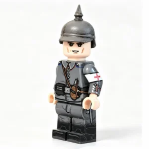 Imperial German Combat Medic (Early War) WWI - Custom Printed Brick Block Figure Imperial German Combat Medic (early War) Wwi Custom Printed Brick Block Figure